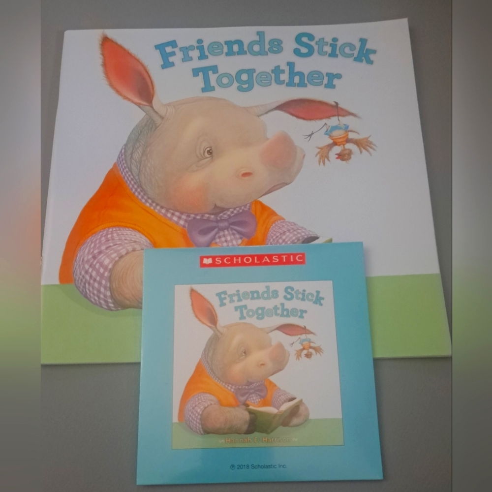 New Scholastic 'Friends Stick Together' Book and CD Set